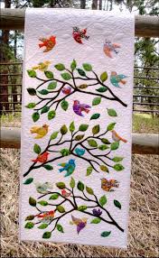 Joann Hoffman S Blog Quilted Wall Hangings Patterns Feather Quilt Pattern Feather Quilt