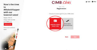 Klik 'daftar di sini!' untuk melakukan pendaftaran pertama kali. Cara Daftar Cimb Click Dengan Kad Debit Kredit 2020 Infosantai