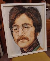 PENNY LANE PAINTING Wall Art Beatles Liverpool Framed Paul John Ringo  George £182.72