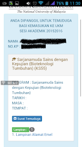 Semakan keputusan spa malaysia adalah tempat untuk calon menyemak keputusan yang diperoleh samada berjaya atau gagal diterima masuk dalam jawatan kerajaan bagi kekosongan yang diminta. Ukm Semakan Temuduga