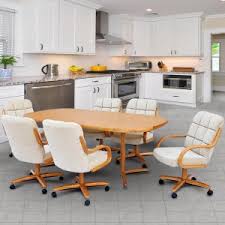 4.7 out of 5 stars 3,241. Caster Dinette Sets Dining Table Set With Swivel Caster Dinette Chairs