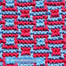 Learning how to knit both of these stitches, will allow you to follow most knitting patterns. Horizontal Chain Mosaic Knit Stitch It Looks Difficult But Is Easy To Achieve Using Two Contrasting Colors Knitting Unusual Knit Stitch Stitch Patterns