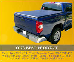 Not only a truck bed cover gives your vehicle a touch of elegance and good looks but also is undoubtedly. Tyger Auto T3 Tri Fold Truck Bed Tonneau Cover Tg Bc3t1032 Works With 2007 2013 Toyota Tundra For Models With Or Without The Deckrail System Fleetside 5 5 Bed Truck Bed Tailgate Accessories Tonneau Covers