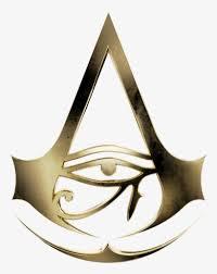 Assassins creed logo black and white. Tricou Assassins Creed Origins Logo Assassin S Creed Origins Logo Png Png Image Transparent Png Free Download On Seekpng