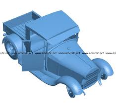 Hot Rod Truck B003170 File Stl Free Download 3d Model For Cnc And 3d Printer Download Files Stl In 2020 Hot Rod Trucks Stl 3d Model