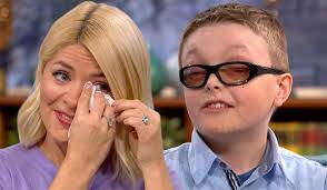 Holly Willoughby in tears after meeting brave This Morning guest who lost  his sight aged seven