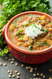Easy Lentil Soup Recipe Vegetarian And Vegan Peas And Crayons Recipe Lentil Recipes Healthy Vegetarian Soup Recipes Lentil Soup Healthy