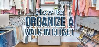 This custom closet design shows examples of all four building blocks of successful closet design. How To Organize A Walk In Closet Budget Dumpster