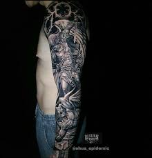 Michael is a popular choice for an angel. Saint Michael Tattoo Sleeve Best Tattoo Ideas Gallery