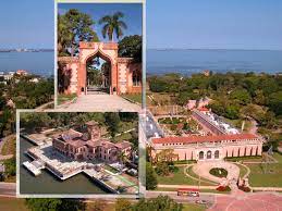 Photo Collage Of Ca D Zan Entrance Gate Ca D Zan Mansion And Ringling Museum Sarasota Florida Travel Sarasota Bay