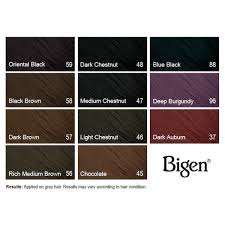 bigen permanent powder hair color in 2019 hair color dark