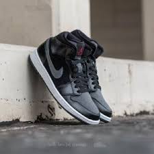 Air Jordan 1 Mid Premium Black Gym Red Dark Grey White Jordans Air Jordans Shoes Mens