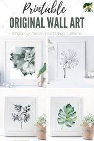 Botanical Print Set Large Printable Watercolor Illustration Botanical Wall Art Instant Download Boho Leaf Print Set Wall Art Instant Download Botanical Print Set Botanical Wall Art