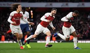 The match will be streamed on both the arsenal and tottenham website for £7.99, most (all?) of which goes to both mental health charities and each club's. Arsenal 4 2 Tottenham Pierre Emerick Aubameyang Shines In Six Goal North London Derby Win Football Sport Express Co Uk