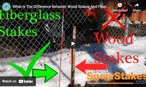 Wood Stakes Vs Fiberglass Driveway
