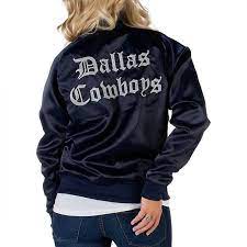Dallas Cowboys Pink Satin Bomber Jacket Dallas Cowboys Pro Shop Dallas Cowboys Outfits Pink Satin Bomber Jacket Dallas Cowboys
