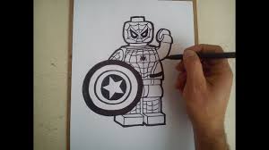 It's not long now till the highly anticapted captain america film. Como Dibujar A Spiderman Civil War Lego How To Draw A Spiderman Civil War Lego Youtube