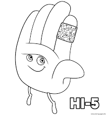 You might also be interested in coloring pages from the emoji movie category. Hi Five The Emoji Movie Coloring Pages Printable