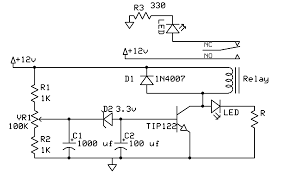 Image result for relay delay circuit
