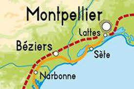 Vous recherchez la carte ou le plan de perpignan et de ses environs ? Ligne Montpellier Perpignan