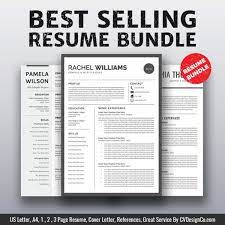 Best Selling Ms Office Word Resume Cv Bundle The Rachel Resume Templates Cv Templates Cover Letter References For Unlimited Digital Download Inspirational Quotes Motivation Inspirational Quotes Resume
