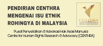 Asas legalitas mengandung makna yang luas. Pendirian Centhra Mengenai Isu Etnik Rohingya Di Malaysia Editor Malaysia