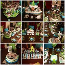 Brown And Green Baby Shower Theme W Monkey Green Baby Shower Baby Shower Decorations Baby Shower Images
