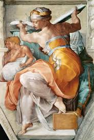 Michelangelo Buonarroti Libyan Sibyl Detail From The Sistine Chapel Michelangelo Paintings Renaissance Paintings Renaissance Art
