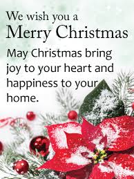 Snow Covered Christmas Poinsettia Card Birthday Greeting Cards By Davia Merry Christmas Message Happy Christmas Wishes Merry Christmas Wishes