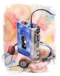 Vintage Sony Walkman Print Sony Walkman Sony Walkman