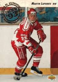1993-94 Upper Deck #257 Martin Lapointe WJC