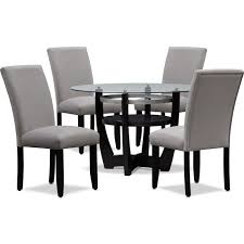 Pick from sofas, loveseats, sectionals, and sleepers for comfortable lounging. Lennox Dining Table And 4 Dining Chairs Value City Furniture And Mattresses Dining Chairs 4 Dining Chairs Dining Table