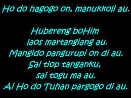 Oh tuhan, molo tung na lilu pe au. Hodo Tuhan Lyrics Youtube