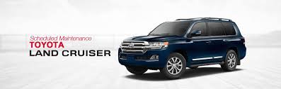 Toyota sienna 2010 2020 owners manual maintenance fuel oil level etc specifications vehicle. Toyota Land Cruiser Scheduled Maintenance South Dade Toyota Of Homestead