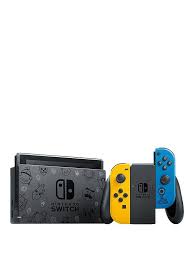 Nintendo switch console with a unique fortnite design on the back. Nintendo Switch Nintendo Switch Fortnite Special Edition Bundle With Optional Extra Very Co Uk