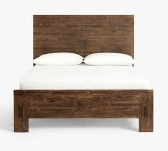 Usually ships within 6 to 10 days. North Reclaimed Wood Platform Bed Rustic Barnwood Queen Pottery Barn