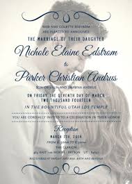 The Invitation Maker Offers High Quality Custom Wedding Invitations With Wedding Invitations With Pictures Lds Wedding Invitations Trendy Wedding Invitations