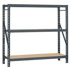 Find content updated daily for edsal manufacturing company Edsal Erz723672s Heavy Duty Steel Welded Frame 3 Level Starter Bulk Storage Rack With Particleboard Decking 1500 Lbs Capacity 72 Width X 72 Height X 36 Depth Gray Science Lab Storage Racks