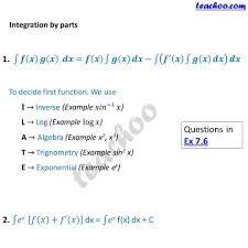 The letter x represents any variable; Integration Formulas Trig Definite Integrals Class 12 Pdf
