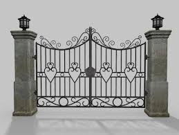 Gate Old Free 3d Model Gate Design Driveway Gate 3d Model Architecture