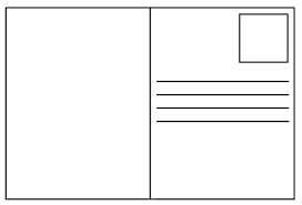Free Postcard Templates Blank Printable Postcards Printable Postcards Postcard Template Free Postcard Template