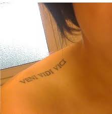 Check spelling or type a new query. Loreen7 Veni Vidi Vici Tattoos Von Tattoo Bewertung De