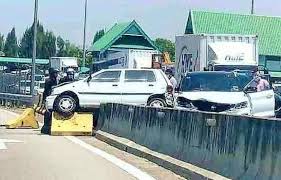 Please tag #penangtu in your penang rt @astrotraffic #penangtu 1634 penang bridge: Proton X50 Smashes Into Kancil Near Penang Bridge Toll Automacha