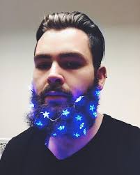 Joe Dean On Instagram You Can Keep Your Beard Baubles You Can Keep Your Glitter Beard Beard Lights Are Where It S At Be Glitter Beards Beard Baubles Beard