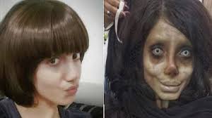 Image captioniranian tv broadcast an interview with sahar tabar after her arrest last year. 3 Tahun Setelah Viral Selebgram Sahar Tabar Si Zombie Angelina Jolie Kini Dipenjara 10 Tahun Tribunnews Com Mobile