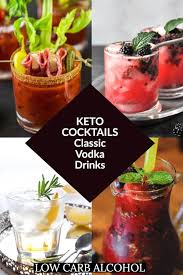 Essential Guide To Low Carb Alcohol Drinking On The Keto Diet Keto Cocktails Low Carb Cocktails Low Carb Alcoholic Drinks