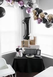 Ramona S Modern Handmade First Birthday Party Decor Modern Birthday Party Birthday Party Decorations First Birthday Parties
