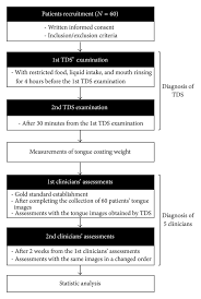 Flow Chart Of The Trial Tds Tongue Diagnosis System