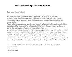 What is a patient termination letter? Missed Appointment Letter Samples How To Write With Examples