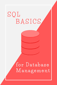 Sql Basics For Database Management Database Management Sql Basic Computer Programming